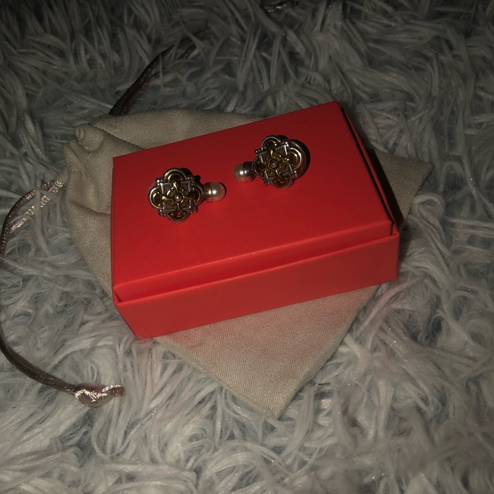 Brighton Two-Tone Earrings